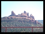 Sedona Red Rock view from a stop along the way