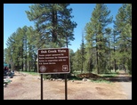 Sign at Oak Creek Vista on our way to Flagstaff