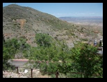 Down into the Verde Valley from Jerome