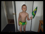 Jared in Brazil outfit