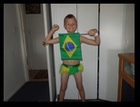 Jared with Brazilian Flag
