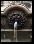 Fountain water spigot in City Hall Park