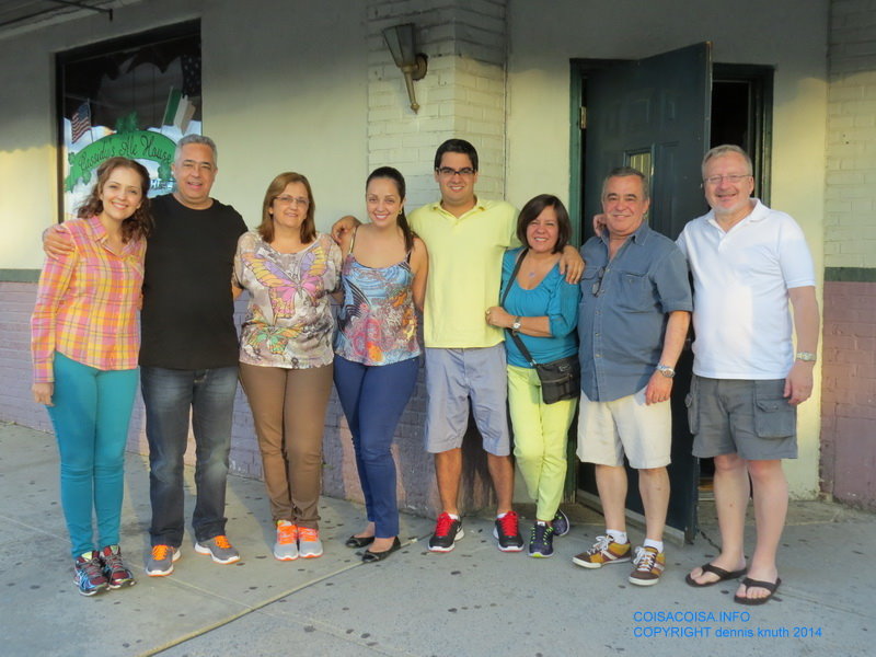 Guigui and the Brazilian Family at Cassidy's Old Ale House