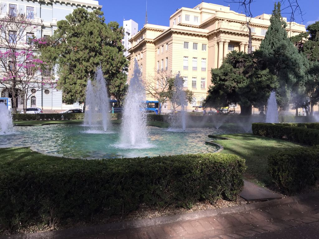 Fountain in Liberty Square