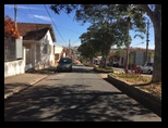 Street in Oliveira Brazil