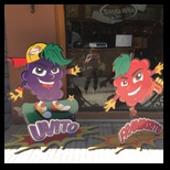 Candy store mascots