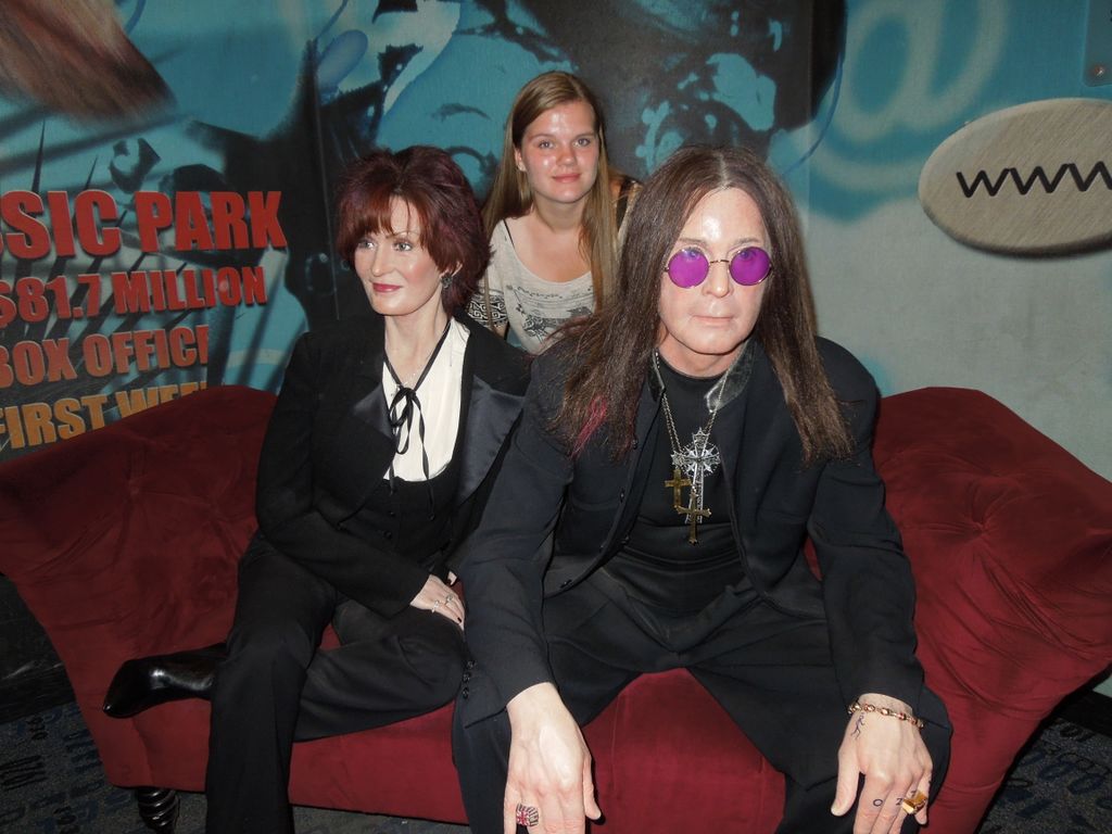 Ozzy Osbourne and Sharon with Kelsey