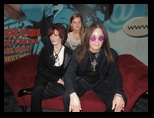 Sharon and Ozzy Osbourne with Kelsey