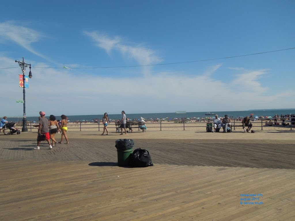 Beach and Boardwalk on Coney Island