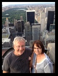 Top of the Rock with Dennis and Sherri
