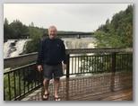 Dennis Knuth at Kakabeka Falls, Ontario
