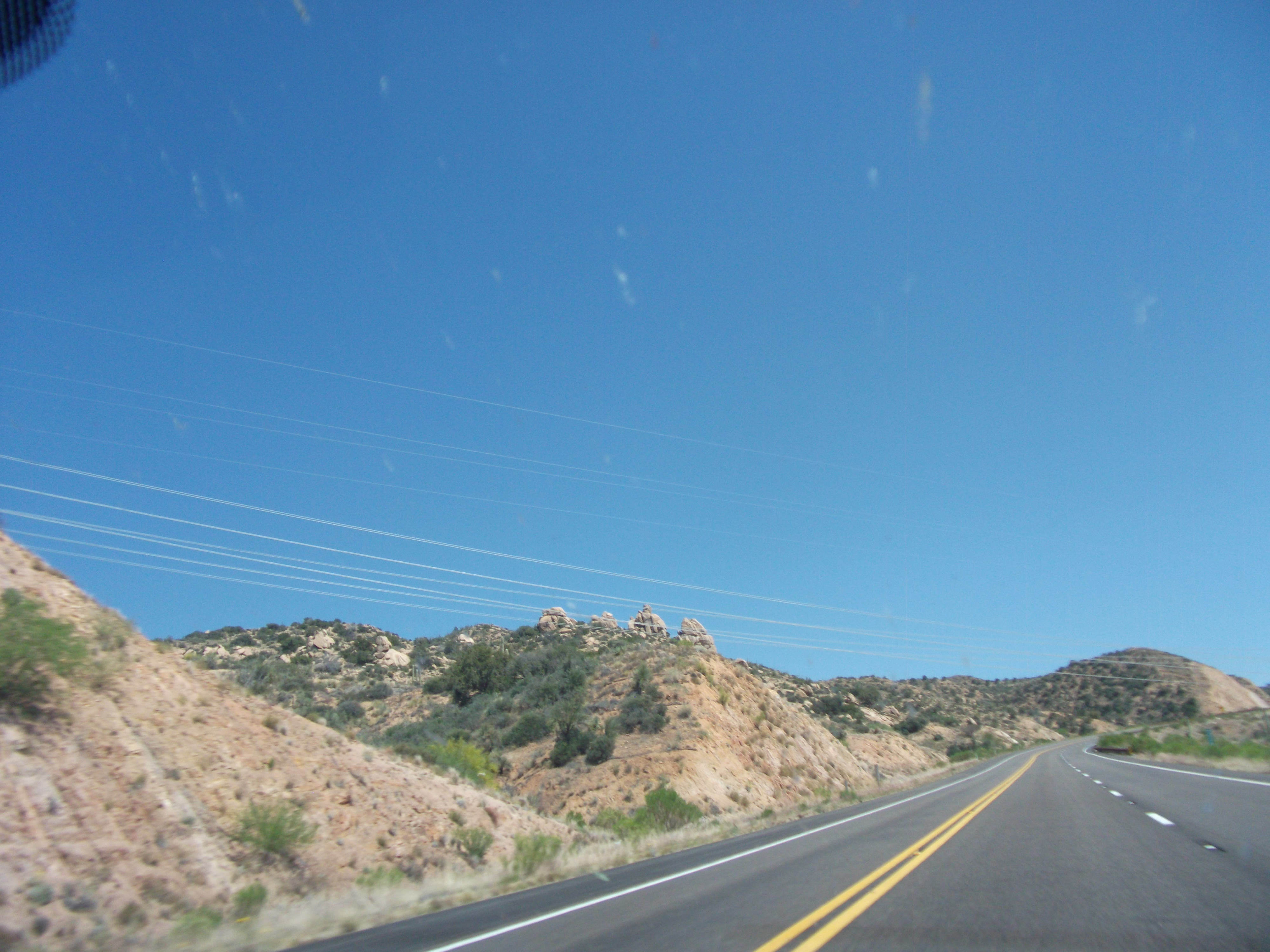 Briliant Blue On Arizona Highways
