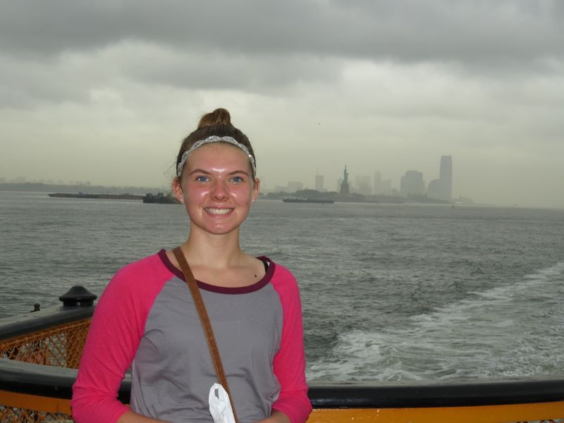 Abbey on the Staten Island Ferry
