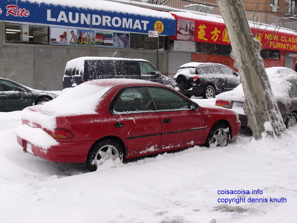 A Red 1997 Subaru Impreza called Emo
