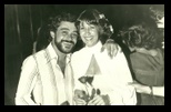 Helton and Estela at Paulinho's wedding in 1978
