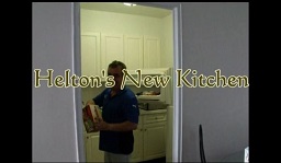 Video of Helton in the new kitchen