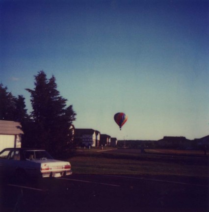 Hot Air Ballon Flying in Eau Claire
