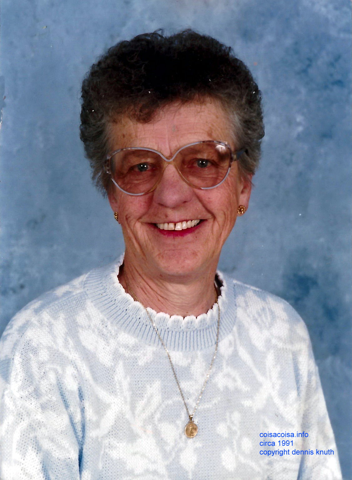 Emogene Grams in about 1991