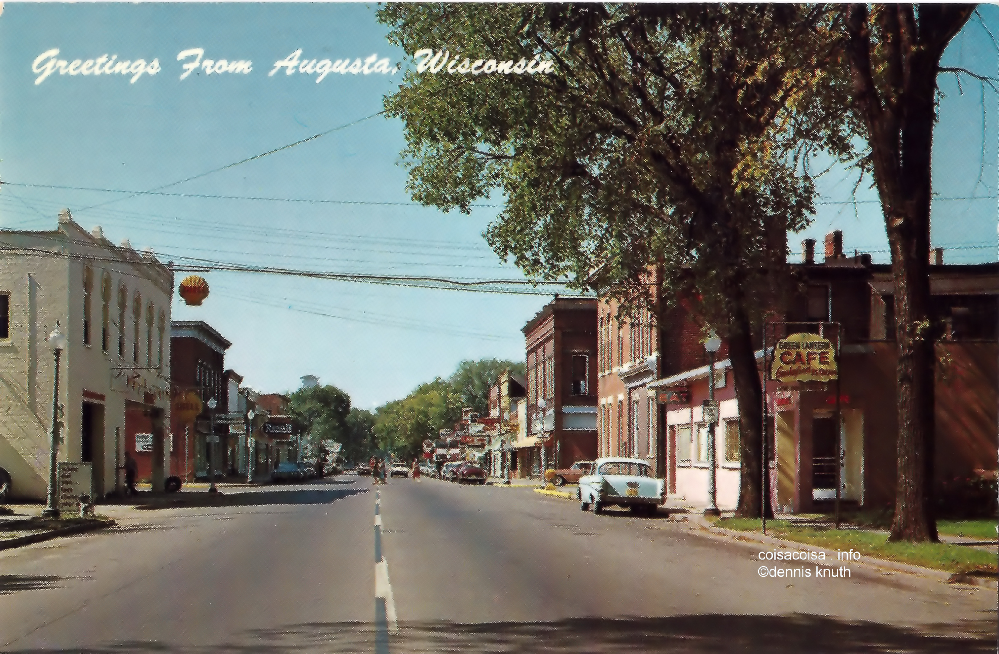 Wisconsin 1960 Postcard