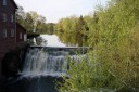 thumb Augusta Wisconsin spring at the Dells Mill and dam