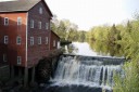 thumb Augusta Wi Dells Mill and Dam during Springtime