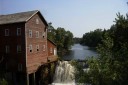 thumb Dells Mill and Dam in Augusta Wisconsin late summer