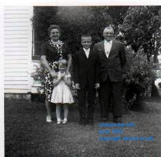 Adel and Ed Sperber with Sherri, Dennis' sister