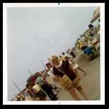 Exhausted Janet Higley