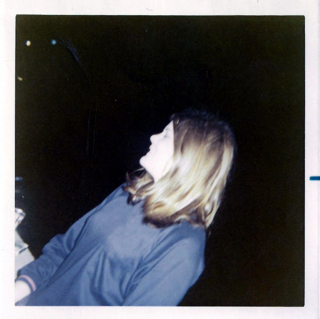 Lois Laughing with a cigarette