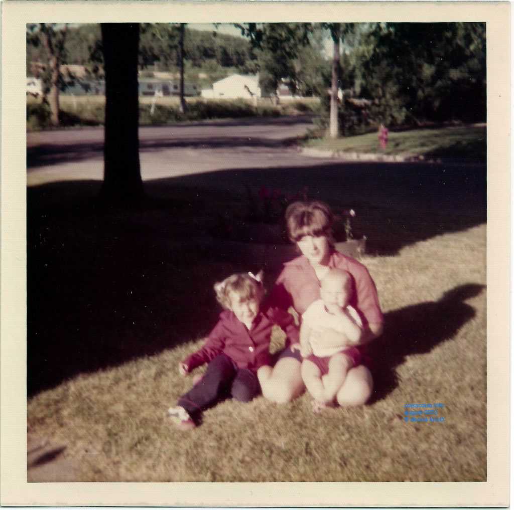 Peggy Scott and Debbie Randall in the Sun