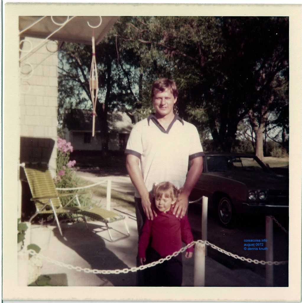 Daughter Debbie and father Thomas Randall