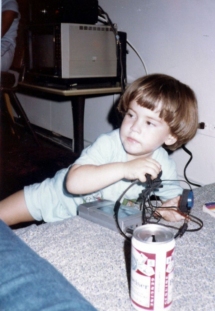 Filipe as a little boy