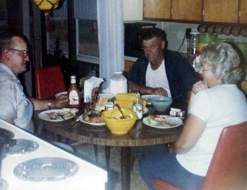 John and Ardith Knuth with helper Orin