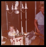 Nathan at Jeanettes in 1982