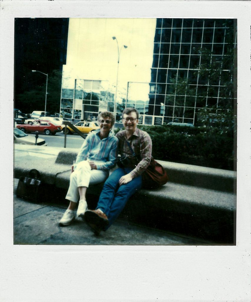 Smiling Dennis with his Mom, Emogene