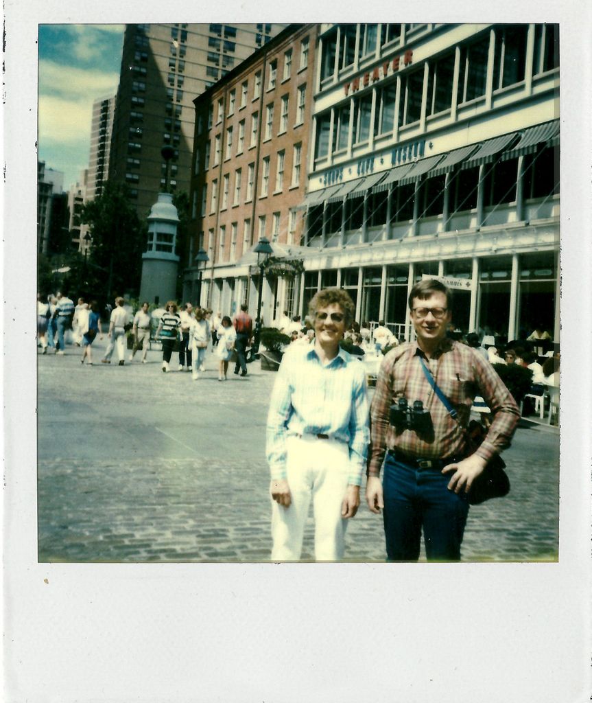 Dennis and Emogene at the seaport museum