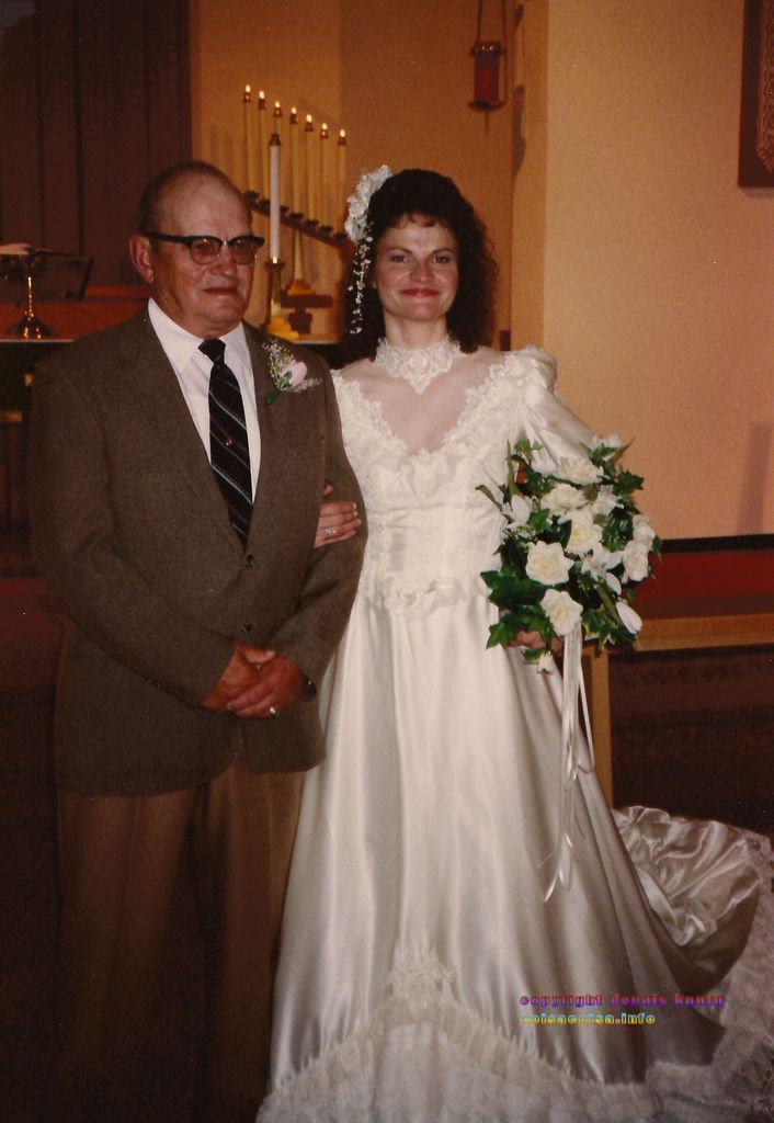 Father of the Bride, John Knuth and Sherri Knuth Saxe