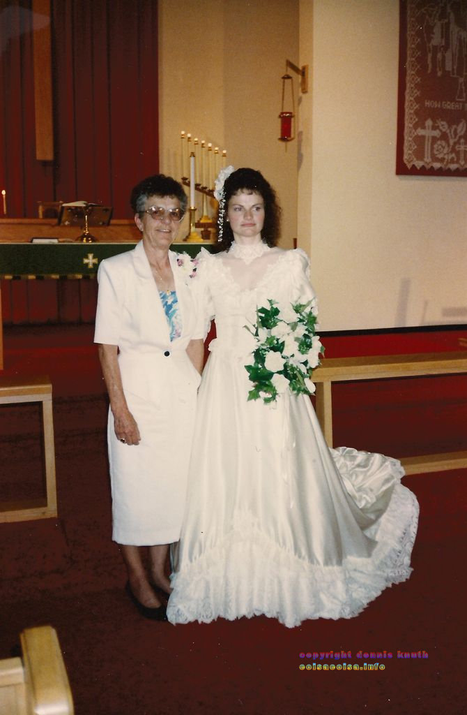 Bride Sherri and Mother Emogene Knuth