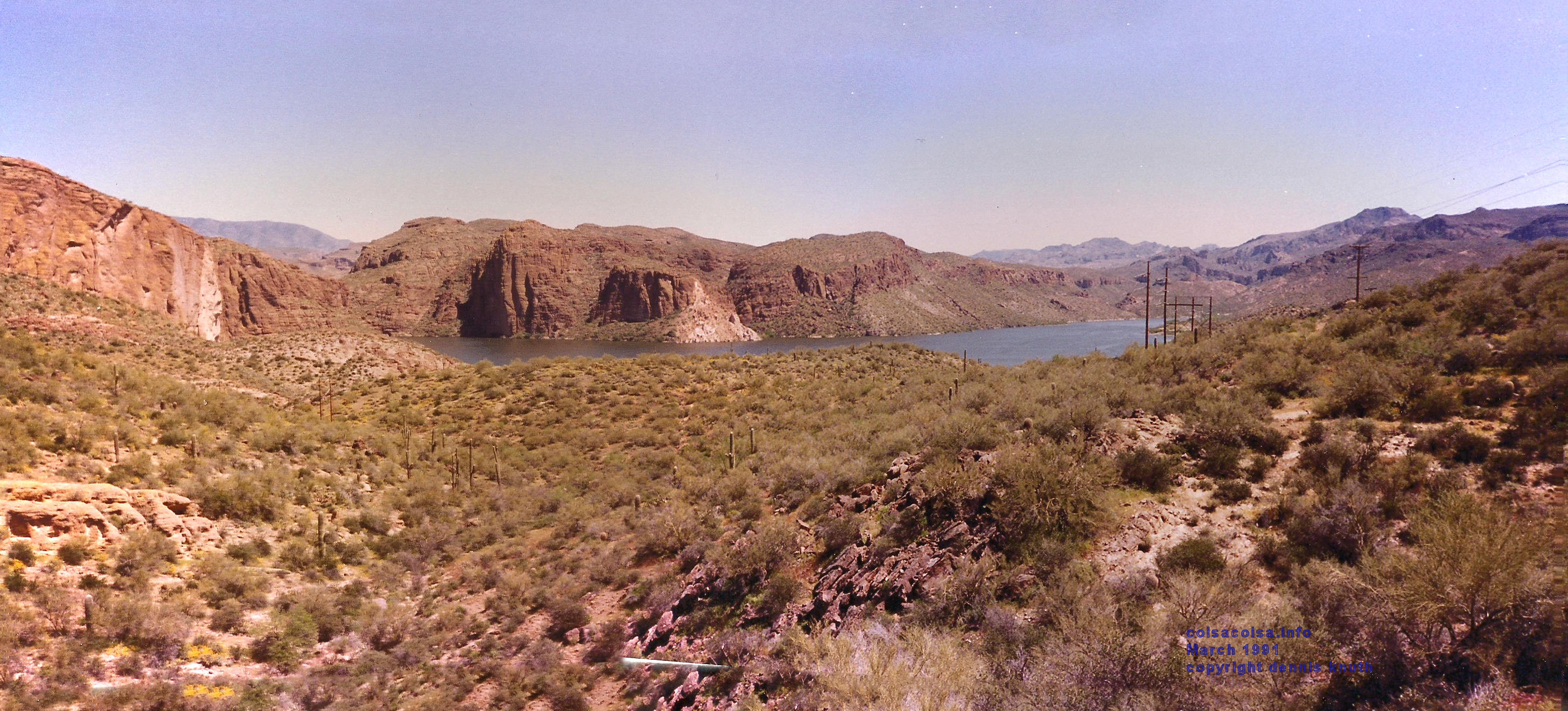 Canyon Lake panorama