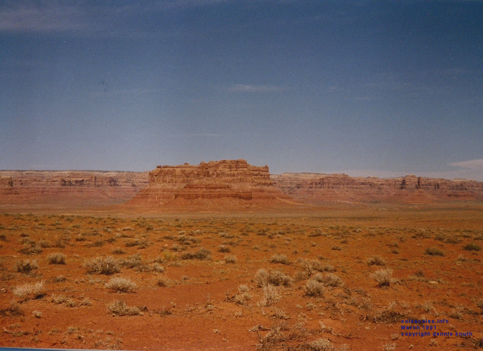 Massive Valley of the Gods redrock