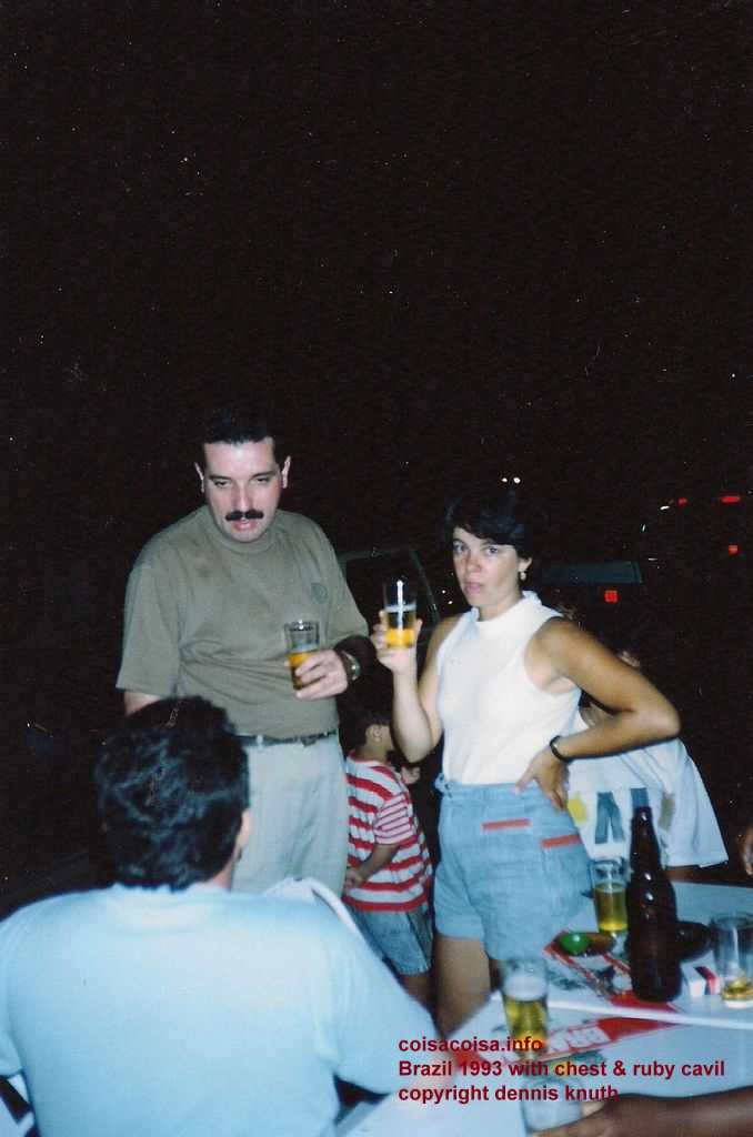 Ricardo and Helenice at Carnival