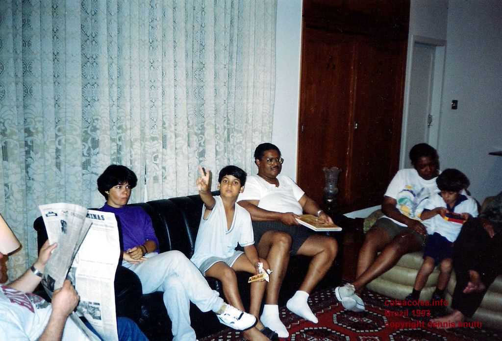 Helenice, Dudu, Chester, Ruby and Guigui