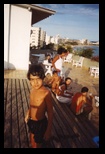 Guigui at the Guarapari beach