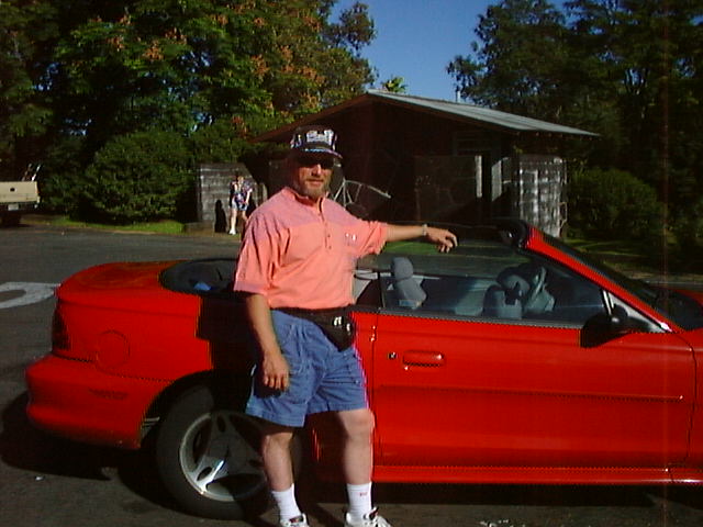 Gary with Hawaiian Convertible Gary Saxe in Hawaii with his convertible