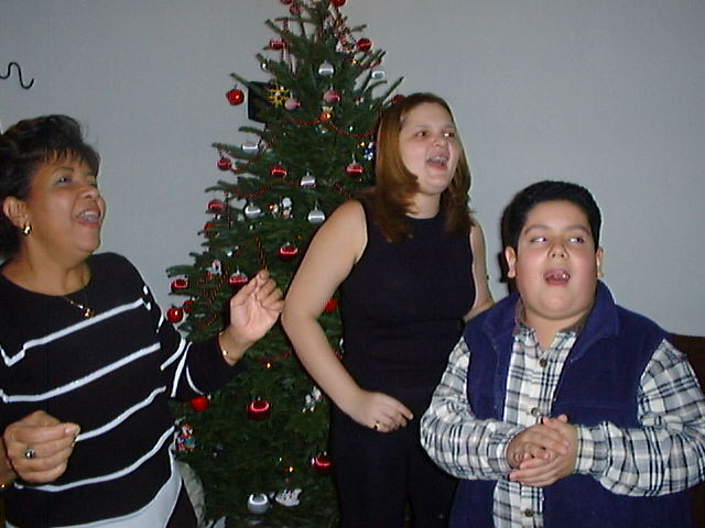 Christmas laughter