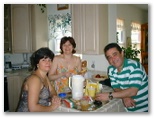 Helenice, Rose, and Helton in May 2000