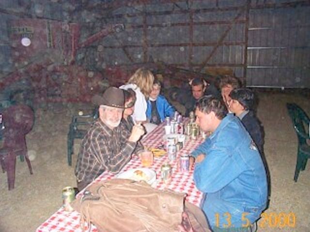 Vern and guests