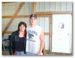 Rose and Nathan in the Party Garage