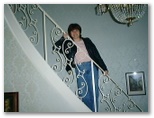 Helenice, Rose, Helton and Dennis visit Jeannette Ayres on May 14 2000
