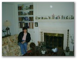 Helenice, Rose, Helton and Dennis visit Jeannette Ayres on May 14 2000